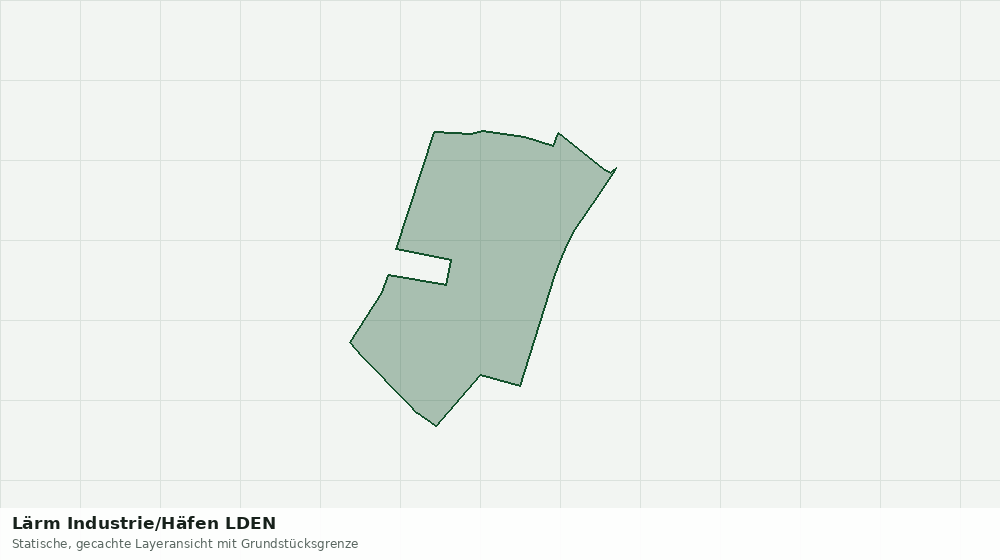 Statische Kartenansicht: Lärm Industrie/Häfen LDEN