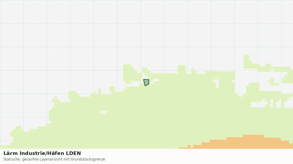 Statische Kartenansicht: Lärm Industrie/Häfen LDEN