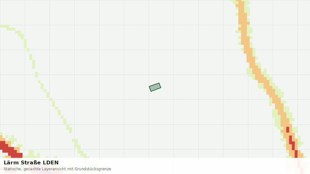 Statische Kartenansicht: Lärm Straße LDEN