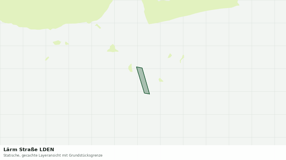 Statische Kartenansicht: Lärm Straße LDEN