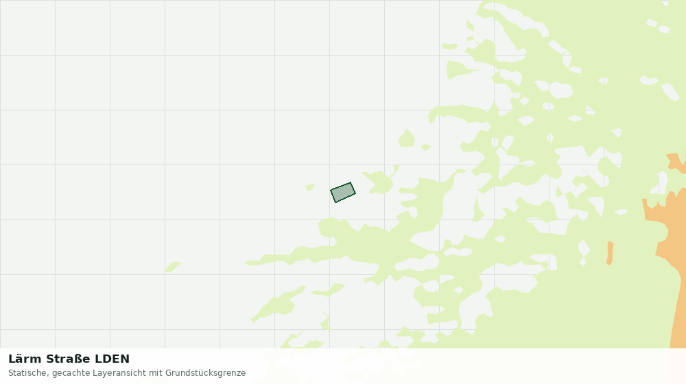 Statische Kartenansicht: Lärm Straße LDEN