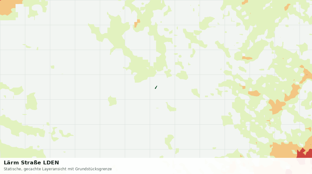 Statische Kartenansicht: Lärm Straße LDEN
