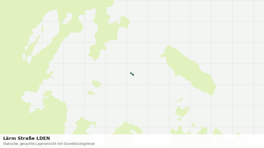Statische Kartenansicht: Lärm Straße LDEN