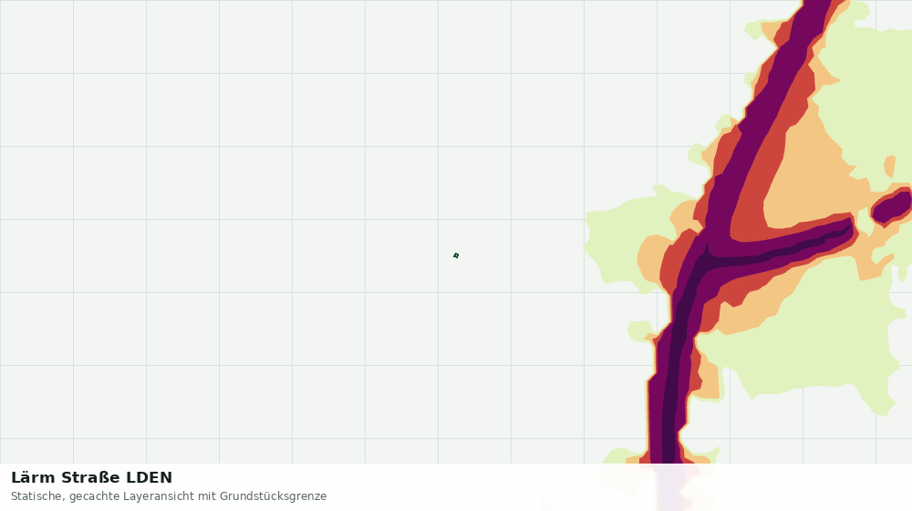Statische Kartenansicht: Lärm Straße LDEN