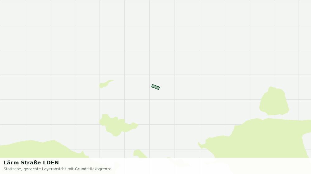 Statische Kartenansicht: Lärm Straße LDEN