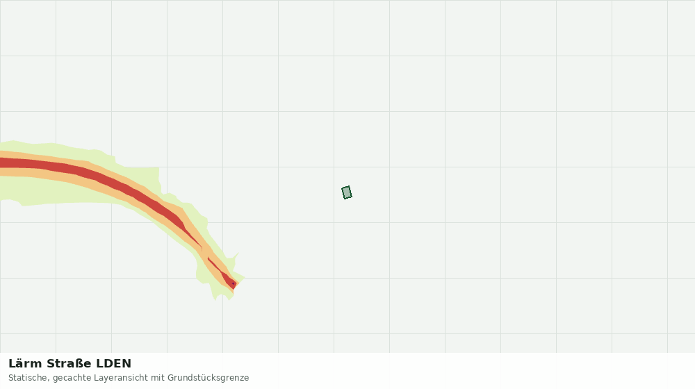 Statische Kartenansicht: Lärm Straße LDEN