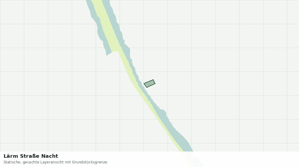 Statische Kartenansicht: Lärm Straße Nacht