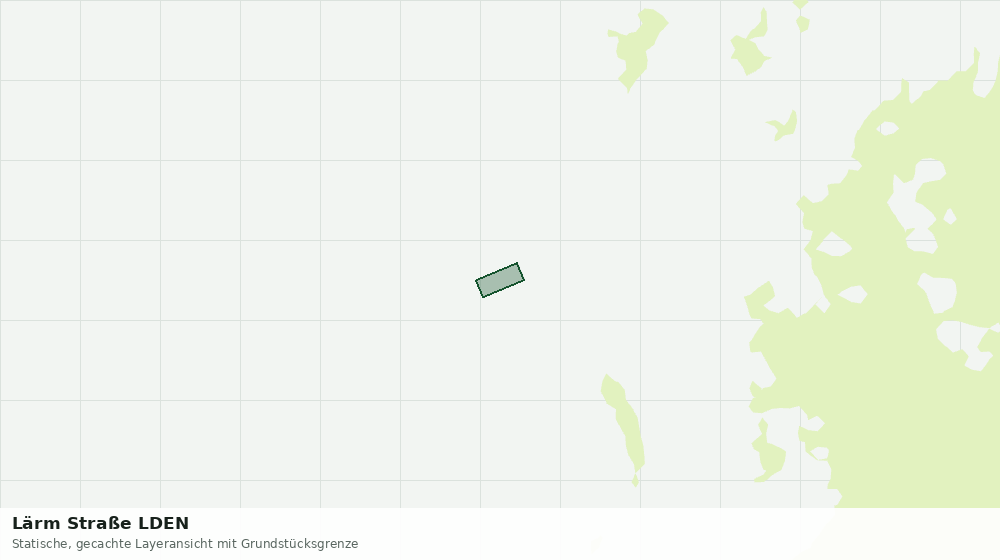 Statische Kartenansicht: Lärm Straße LDEN