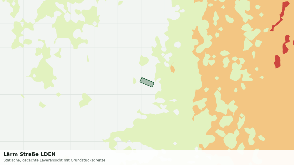 Statische Kartenansicht: Lärm Straße LDEN