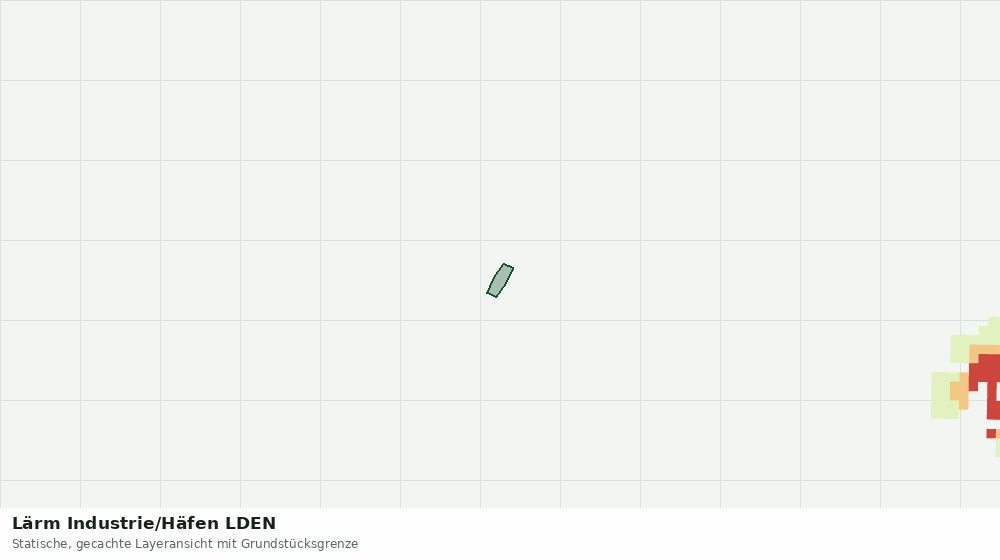 Statische Kartenansicht: Lärm Industrie/Häfen LDEN