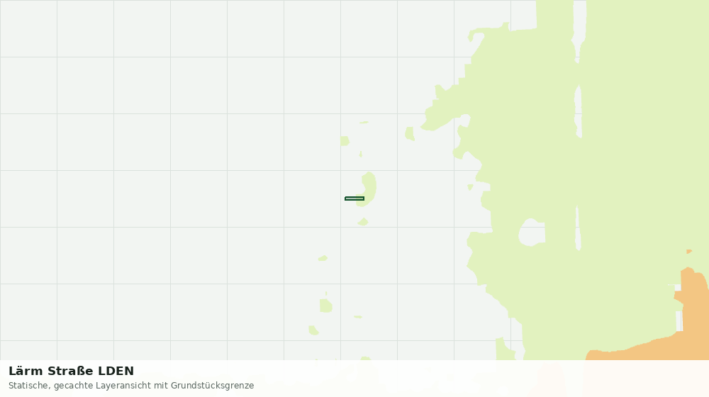 Statische Kartenansicht: Lärm Straße LDEN