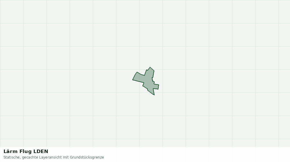 Statische Kartenansicht: Lärm Flug LDEN