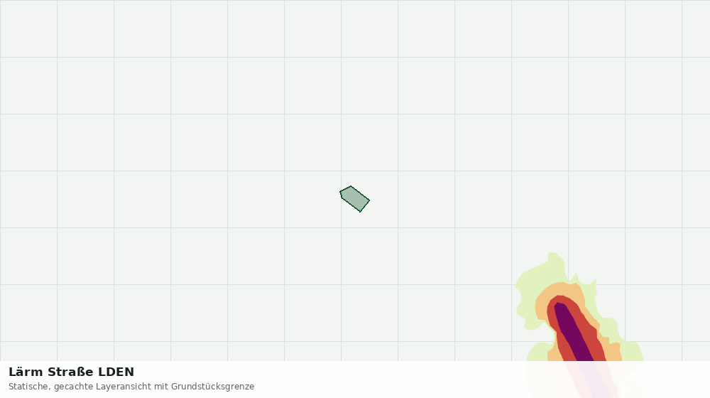 Statische Kartenansicht: Lärm Straße LDEN