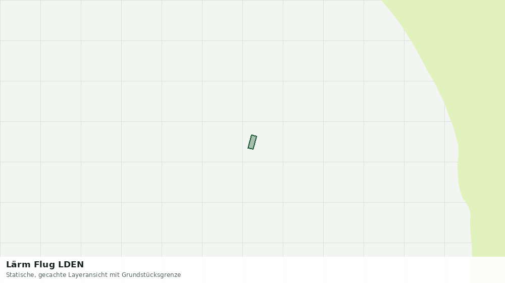 Statische Kartenansicht: Lärm Flug LDEN