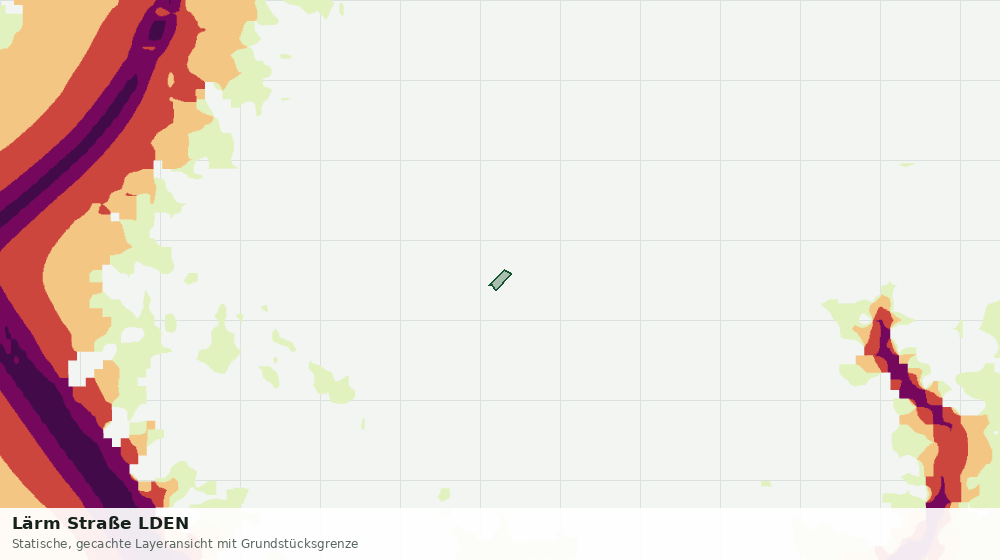 Statische Kartenansicht: Lärm Straße LDEN