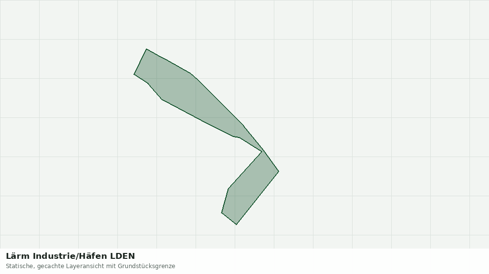 Statische Kartenansicht: Lärm Industrie/Häfen LDEN