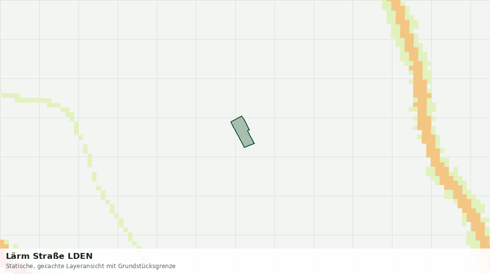 Statische Kartenansicht: Lärm Straße LDEN