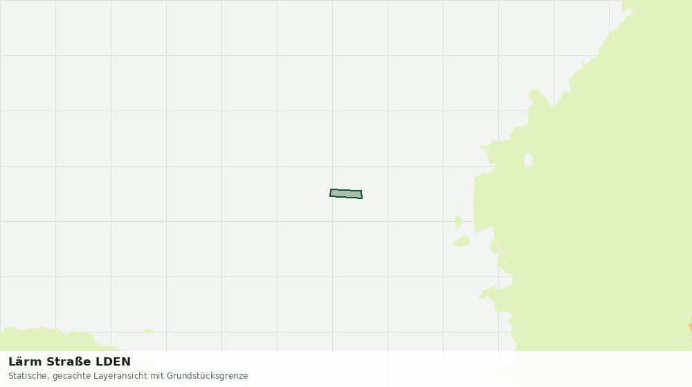Statische Kartenansicht: Lärm Straße LDEN