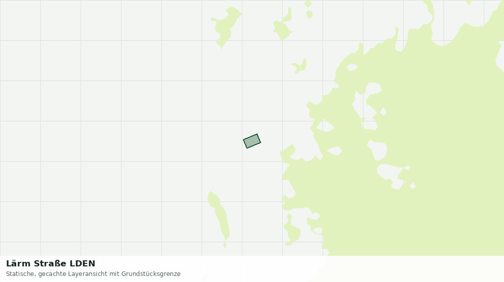 Statische Kartenansicht: Lärm Straße LDEN