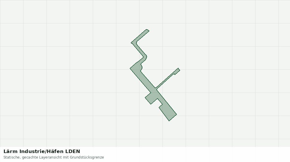 Statische Kartenansicht: Lärm Industrie/Häfen LDEN