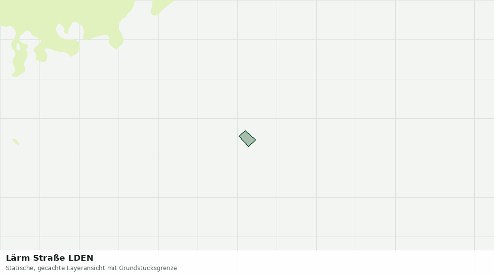 Statische Kartenansicht: Lärm Straße LDEN