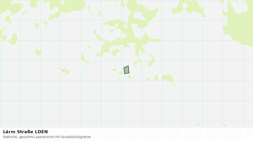Statische Kartenansicht: Lärm Straße LDEN