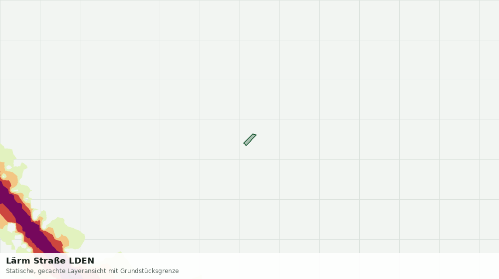 Statische Kartenansicht: Lärm Straße LDEN
