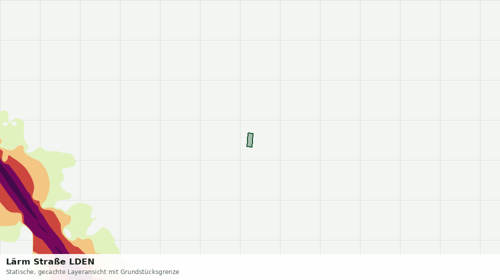 Statische Kartenansicht: Lärm Straße LDEN