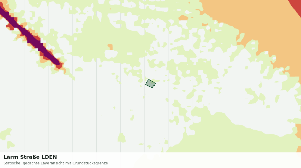 Statische Kartenansicht: Lärm Straße LDEN