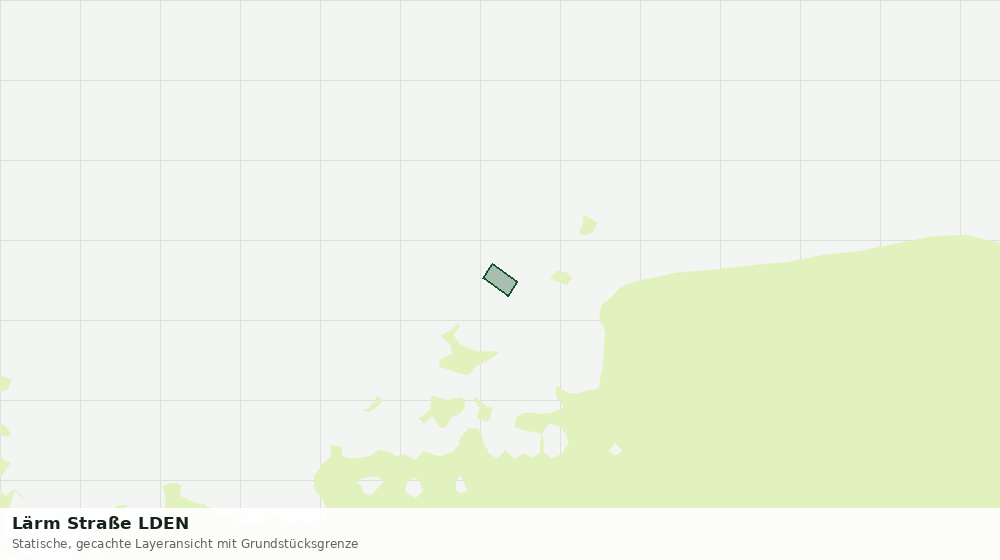 Statische Kartenansicht: Lärm Straße LDEN