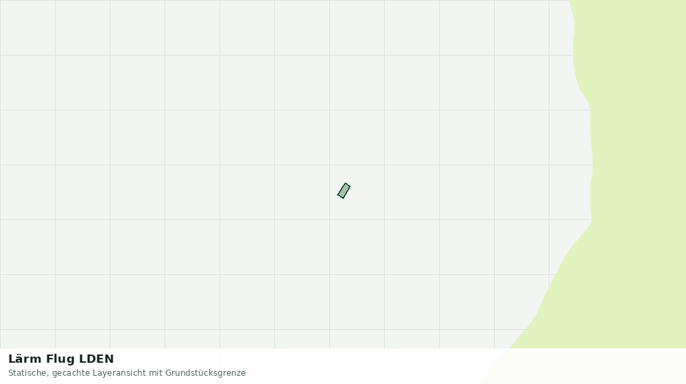 Statische Kartenansicht: Lärm Flug LDEN