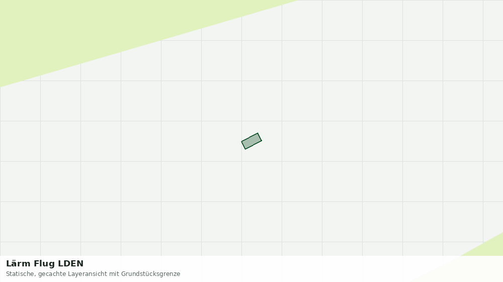 Statische Kartenansicht: Lärm Flug LDEN