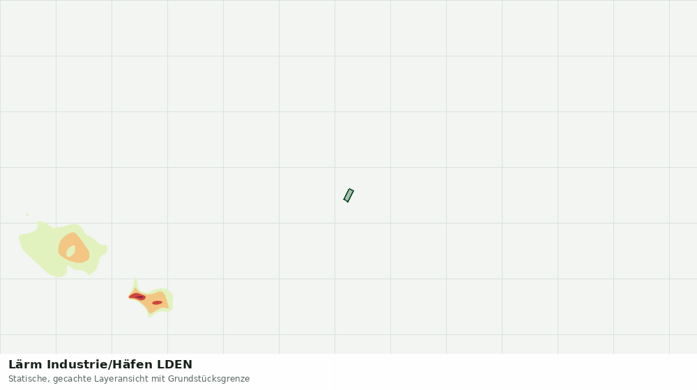 Statische Kartenansicht: Lärm Industrie/Häfen LDEN