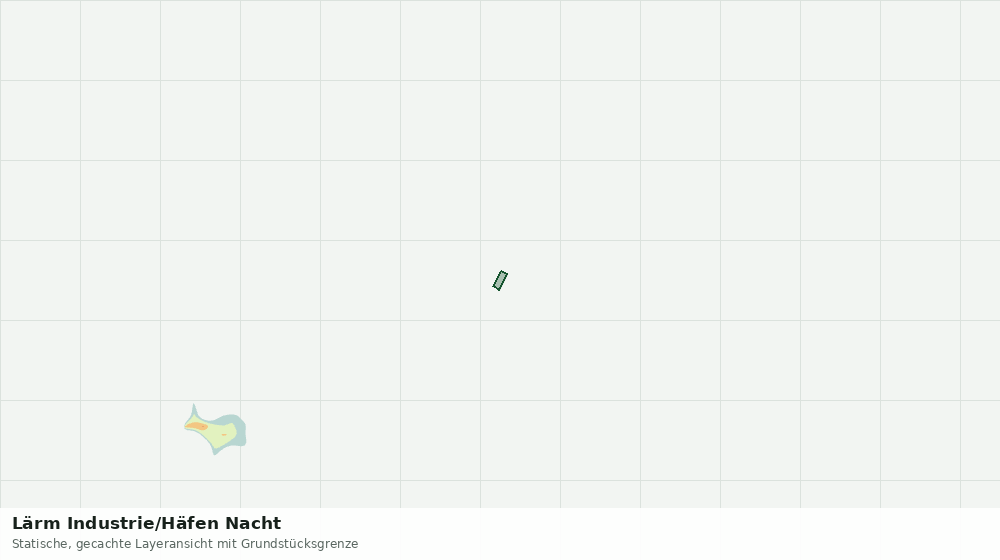 Statische Kartenansicht: Lärm Industrie/Häfen Nacht