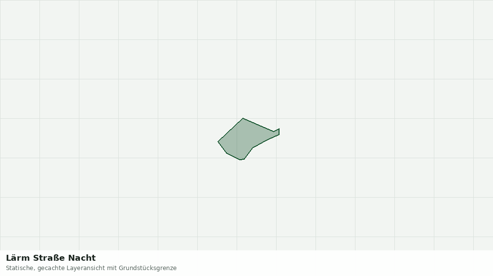 Statische Kartenansicht: Lärm Straße Nacht