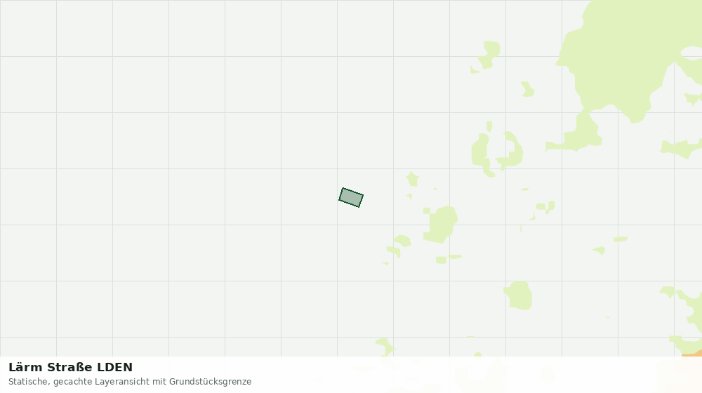 Statische Kartenansicht: Lärm Straße LDEN