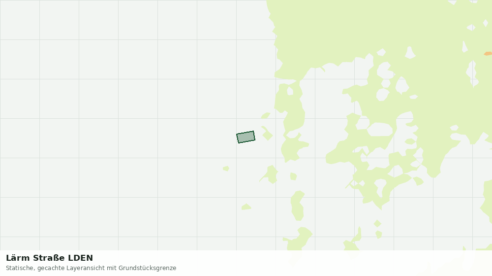 Statische Kartenansicht: Lärm Straße LDEN