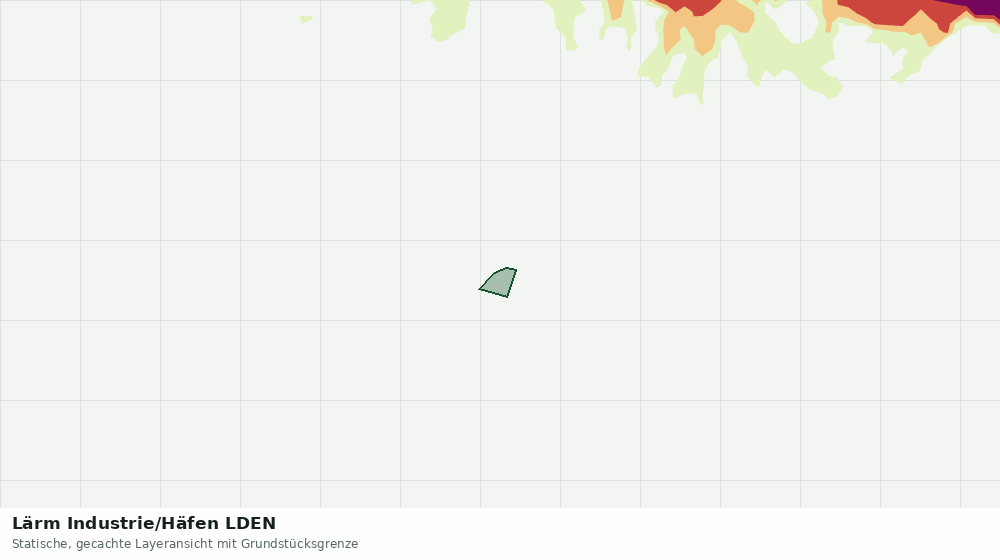 Statische Kartenansicht: Lärm Industrie/Häfen LDEN