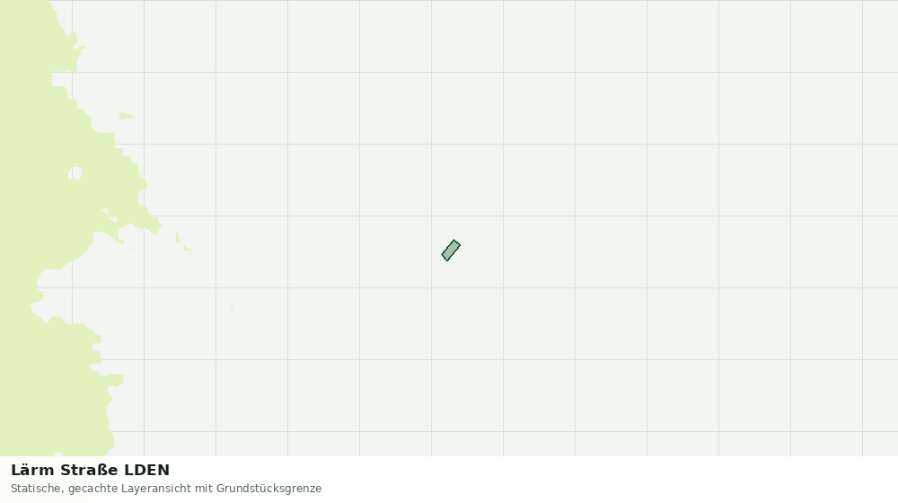 Statische Kartenansicht: Lärm Straße LDEN