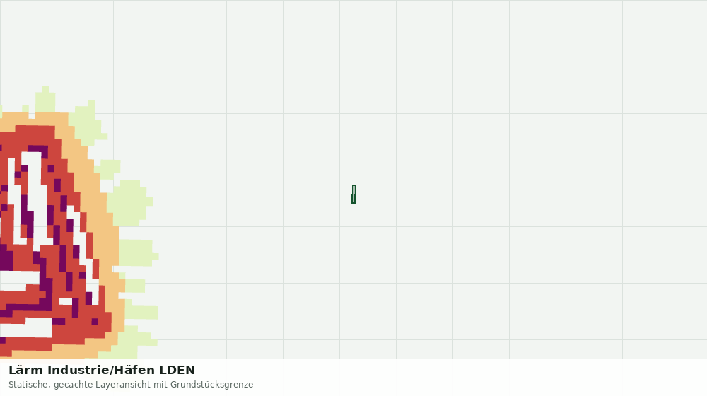Statische Kartenansicht: Lärm Industrie/Häfen LDEN
