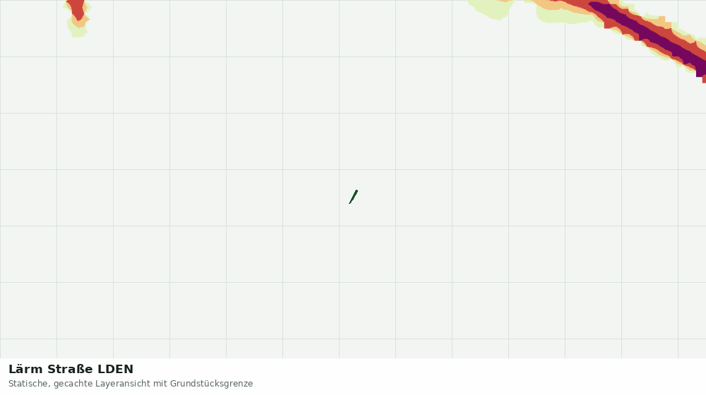 Statische Kartenansicht: Lärm Straße LDEN