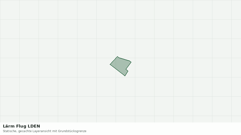 Statische Kartenansicht: Lärm Flug LDEN
