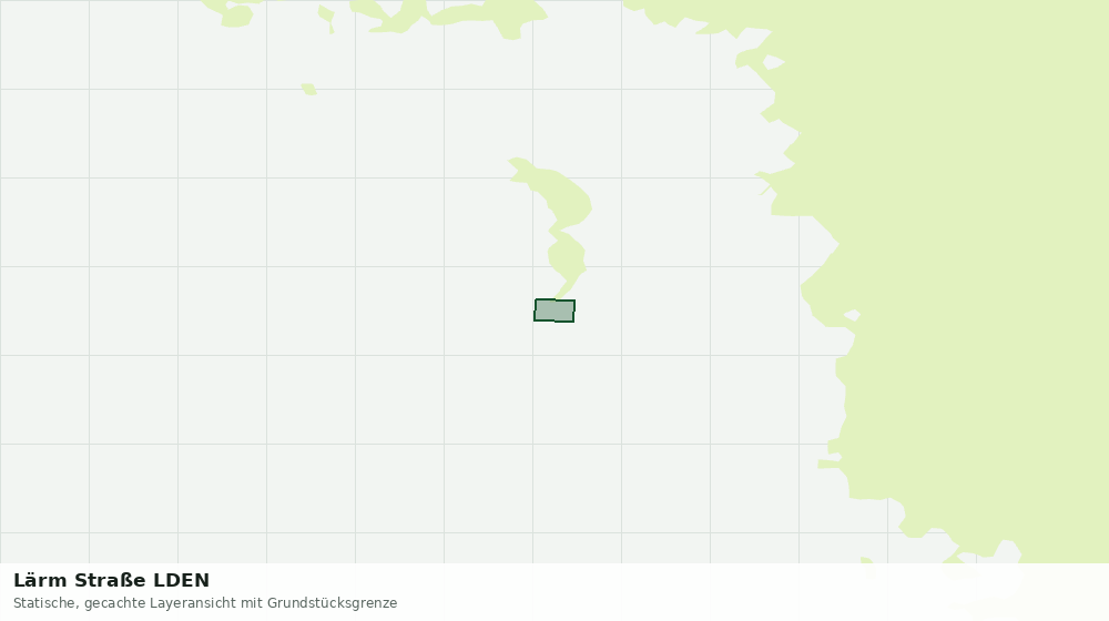 Statische Kartenansicht: Lärm Straße LDEN