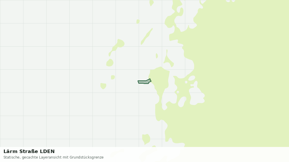 Statische Kartenansicht: Lärm Straße LDEN