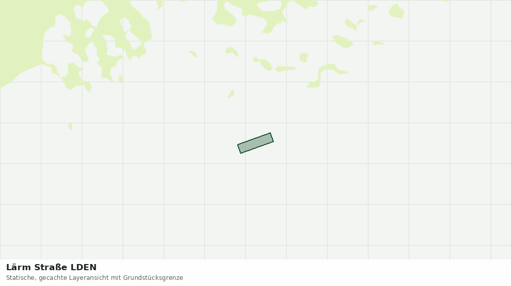Statische Kartenansicht: Lärm Straße LDEN