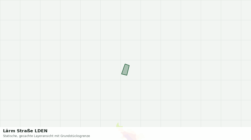 Statische Kartenansicht: Lärm Straße LDEN
