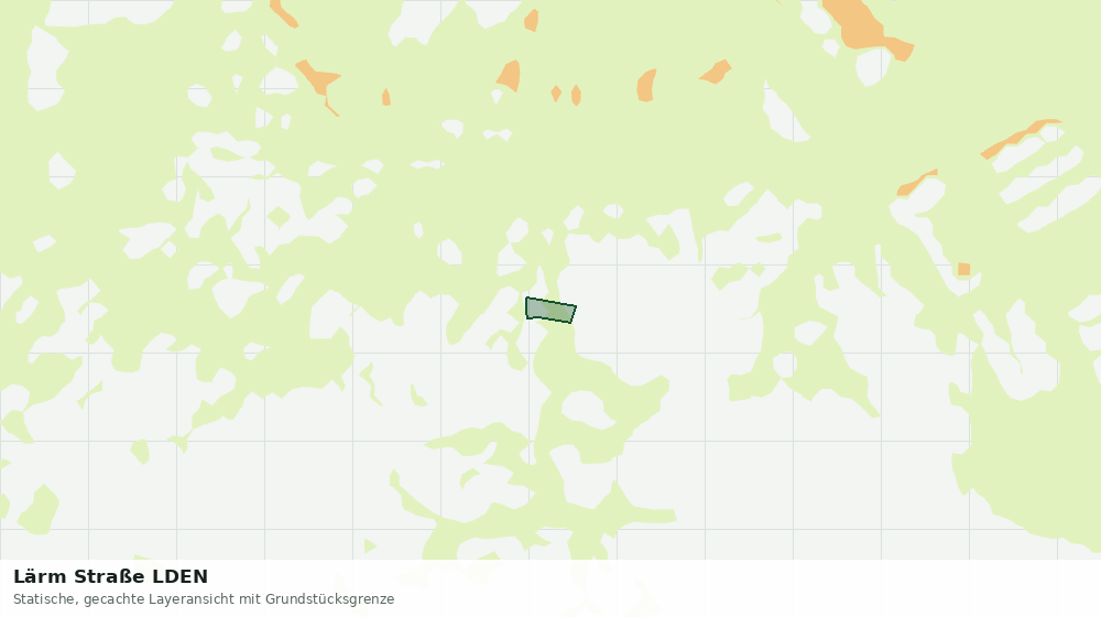 Statische Kartenansicht: Lärm Straße LDEN