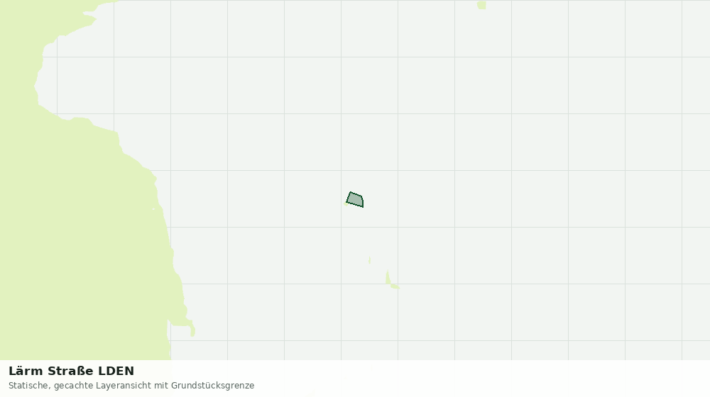 Statische Kartenansicht: Lärm Straße LDEN