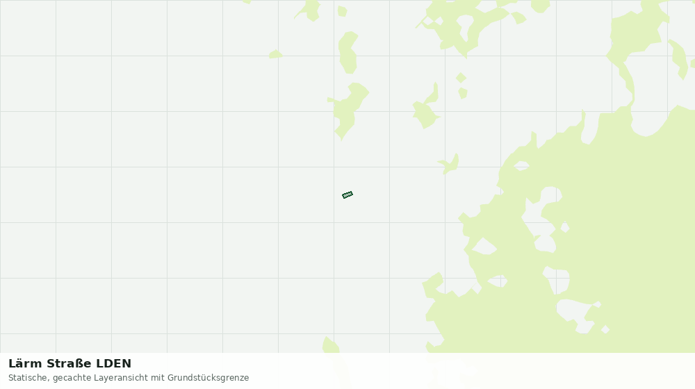 Statische Kartenansicht: Lärm Straße LDEN