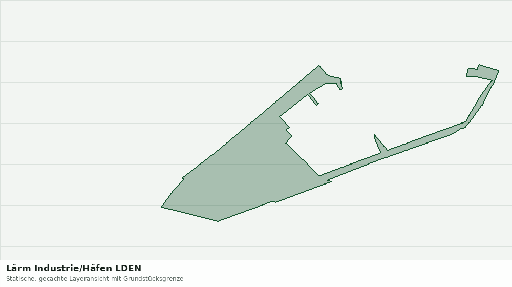 Statische Kartenansicht: Lärm Industrie/Häfen LDEN